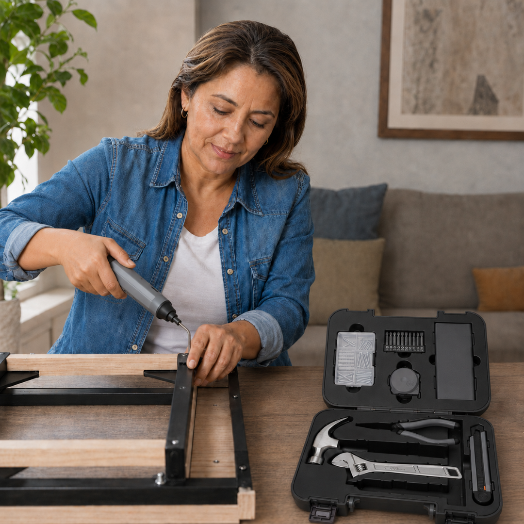 Caja de Herramientas Todo en Uno: Repara Cualquier Cosa Sin Salir de Casa