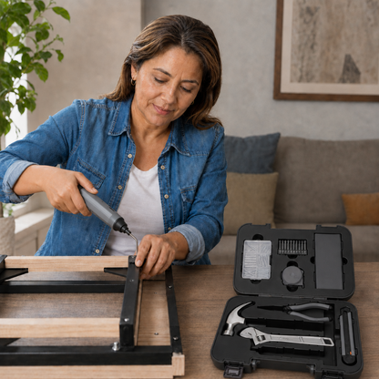 Caja de Herramientas Todo en Uno: Repara Cualquier Cosa Sin Salir de Casa