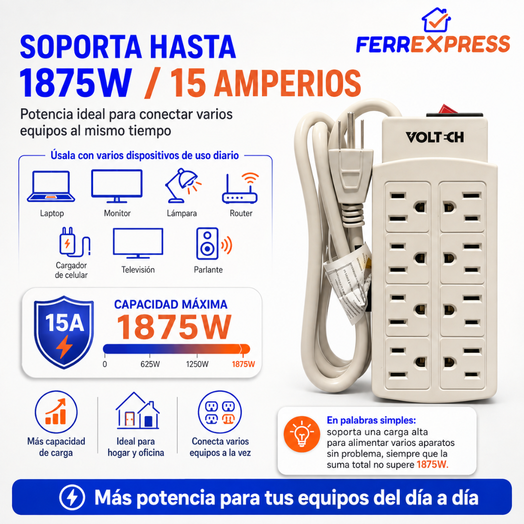 VOLTECH - Extensión Premium Oferta Navideña