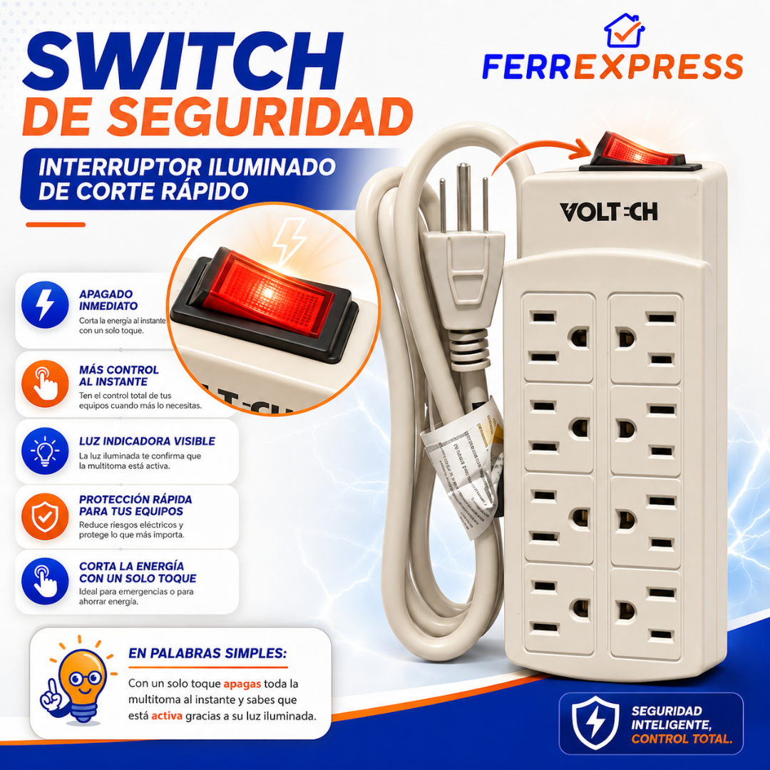 VOLTECH - Extensión Premium Oferta Navideña