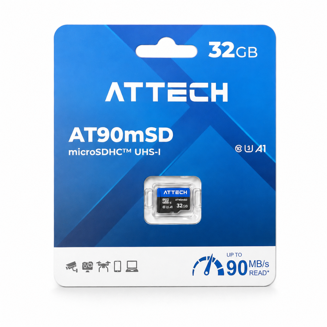 Memoria MicroSD 32GB para Cámaras de Seguridad — Grabación Continua 24/7